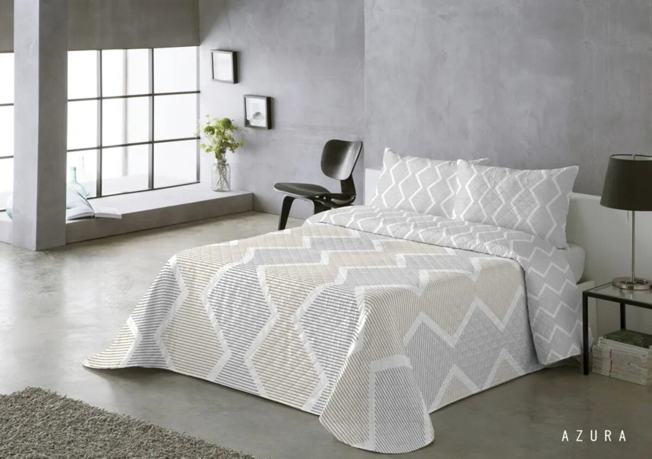 Colcha Azura Beige - 1