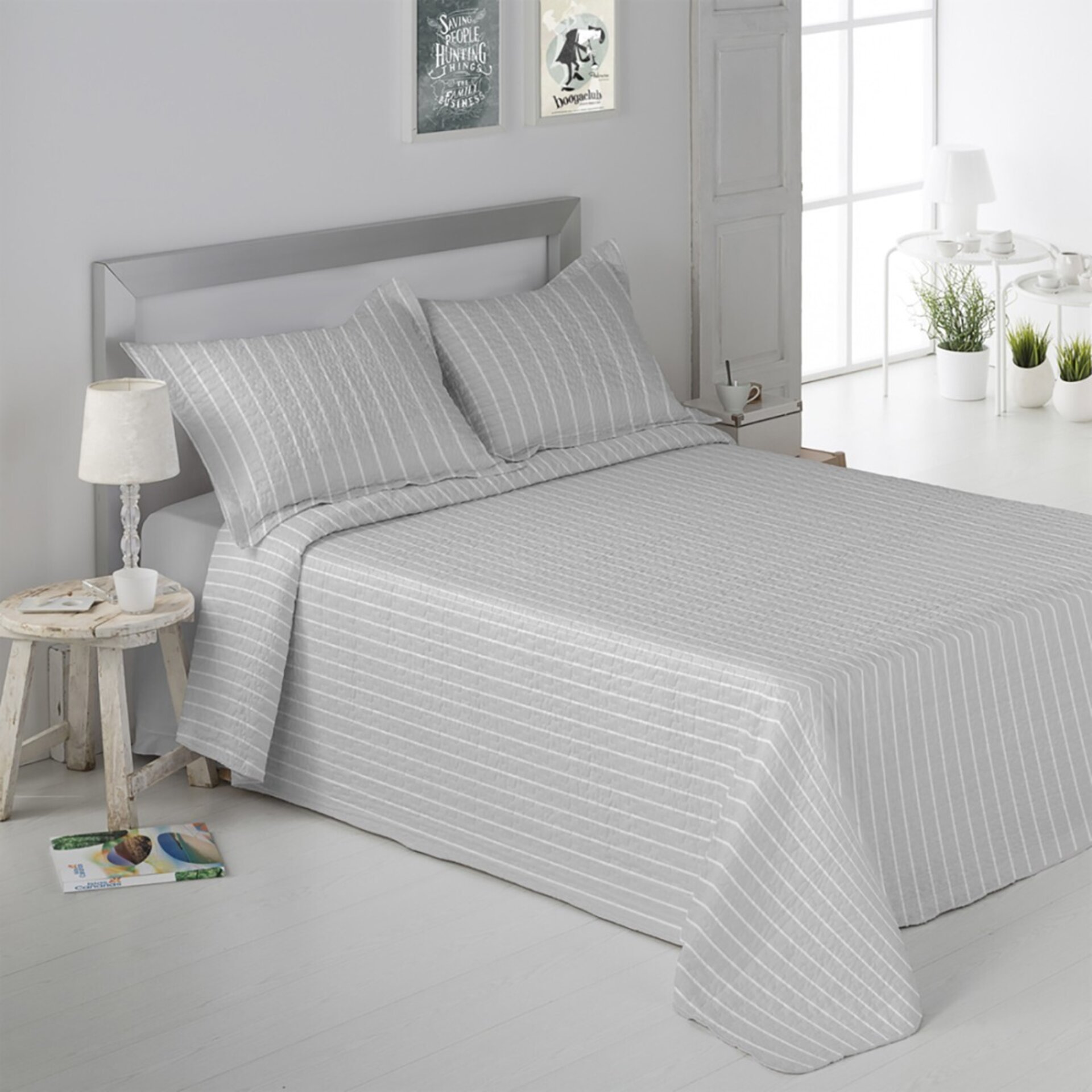 Colcha Linnet Gris - 2
